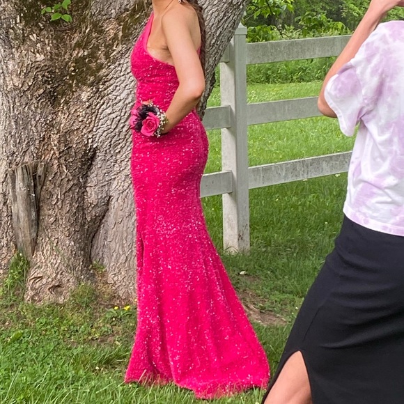 Berlinnova Fuchsia Prom Dress - Picture 6 of 6